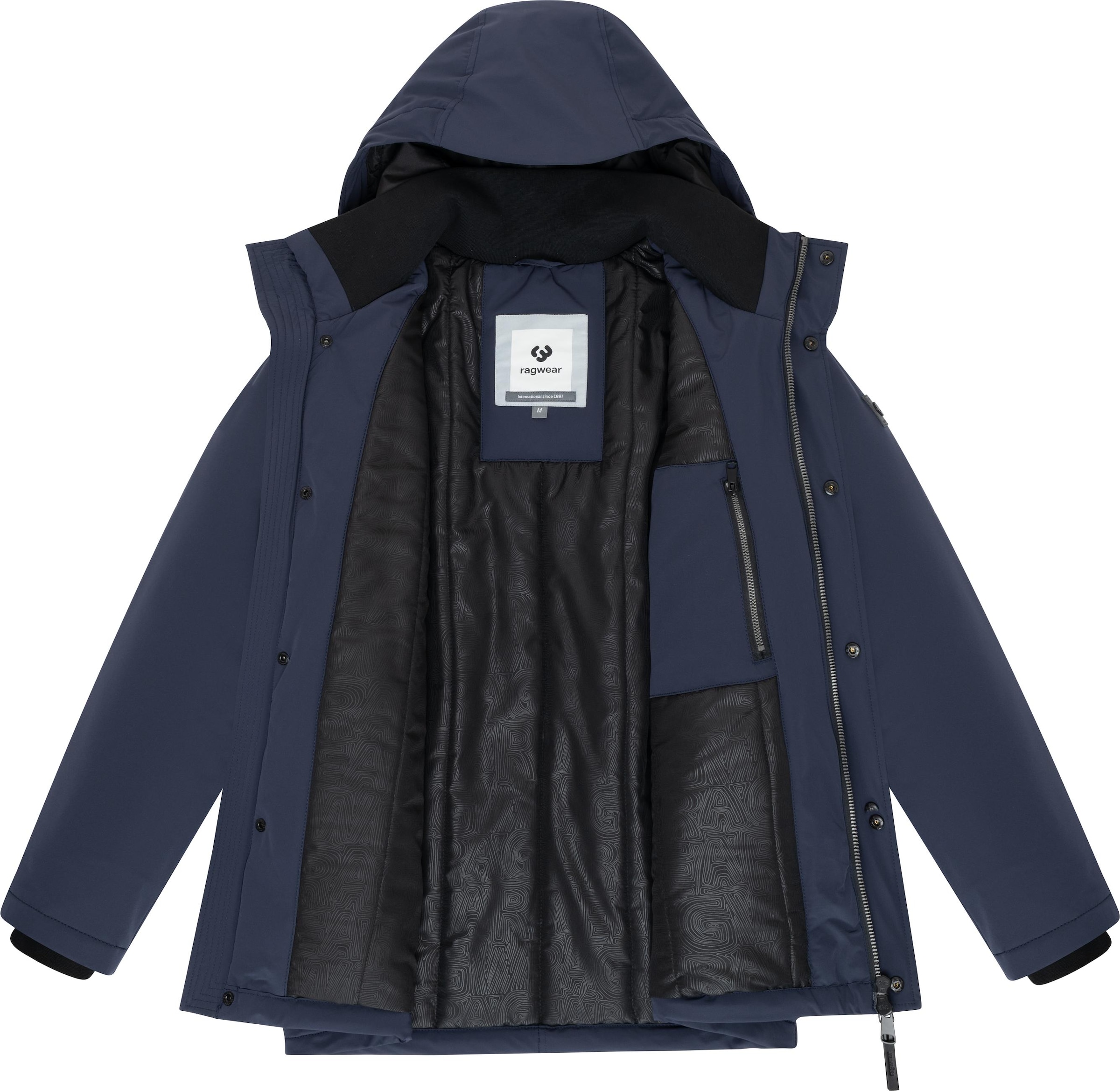 Ragwear Winterjacke 'Saqon' in Blau