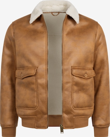 INDICODE JEANS Between-season jacket 'Westmont' in Beige: front