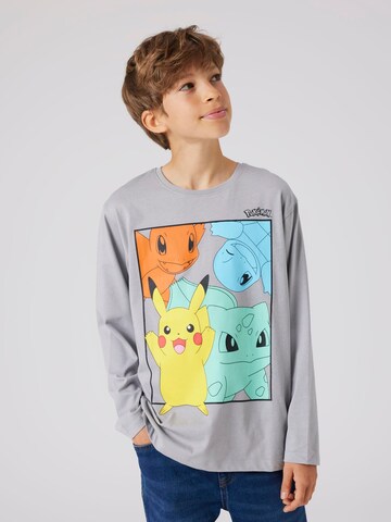 T-Shirt 'Pokémon' TWO SOON en gris : devant