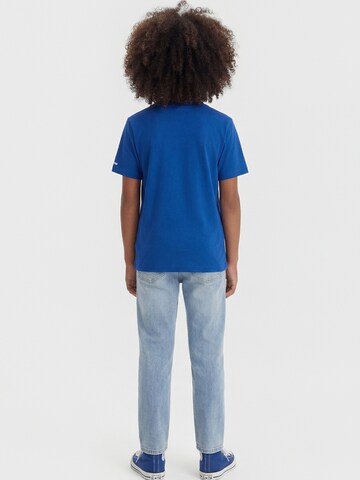 CONVERSE T-Shirt 'DISSECTED CHUCK' in Blau