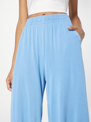 Urban Classics Wide Leg Hose in Blau