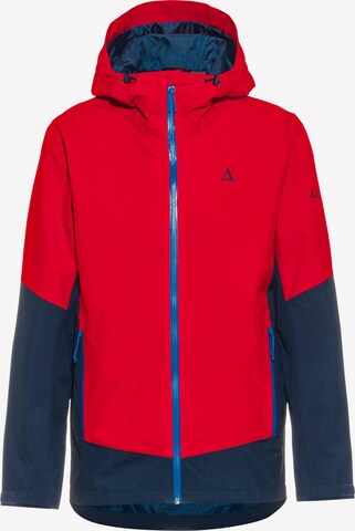 Schöffel Outdoorjacke \'Wamberg\' in Marine, Grün | ABOUT YOU