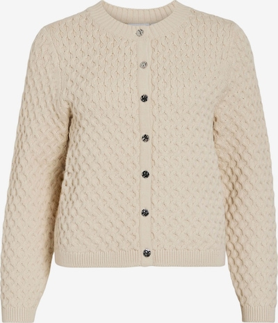 VILA Strickjacke in hellbeige, Produktansicht