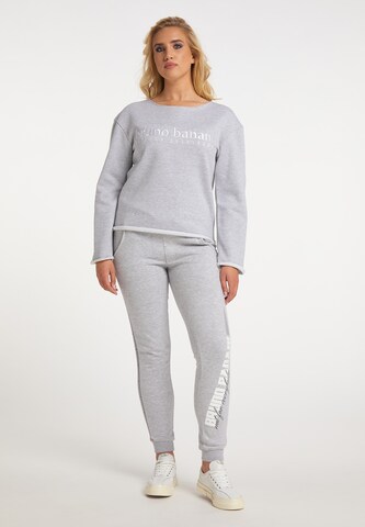 Bruno Banani Sweatshirt 'Price' in Grau