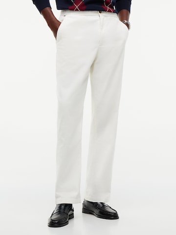 TOMMY HILFIGER Regular Hose in Weiß: Vorderseite