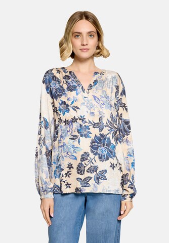 Betty Barclay Schlupfbluse mit Blumenprint in Beige: Vorderseite