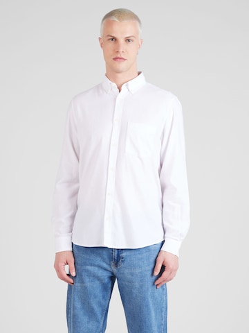 Coupe regular Chemise s.Oliver en blanc : devant