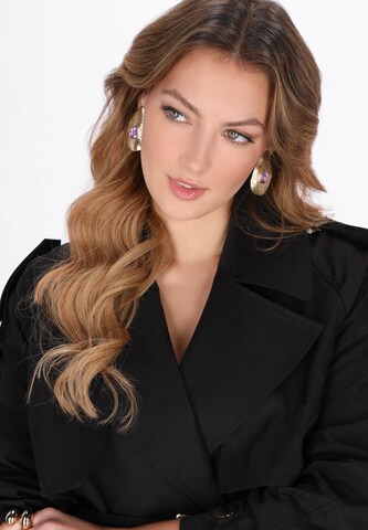 faina Tussenmantel in Zwart