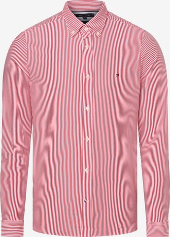 TOMMY HILFIGER Button Up Shirt in Pink: front