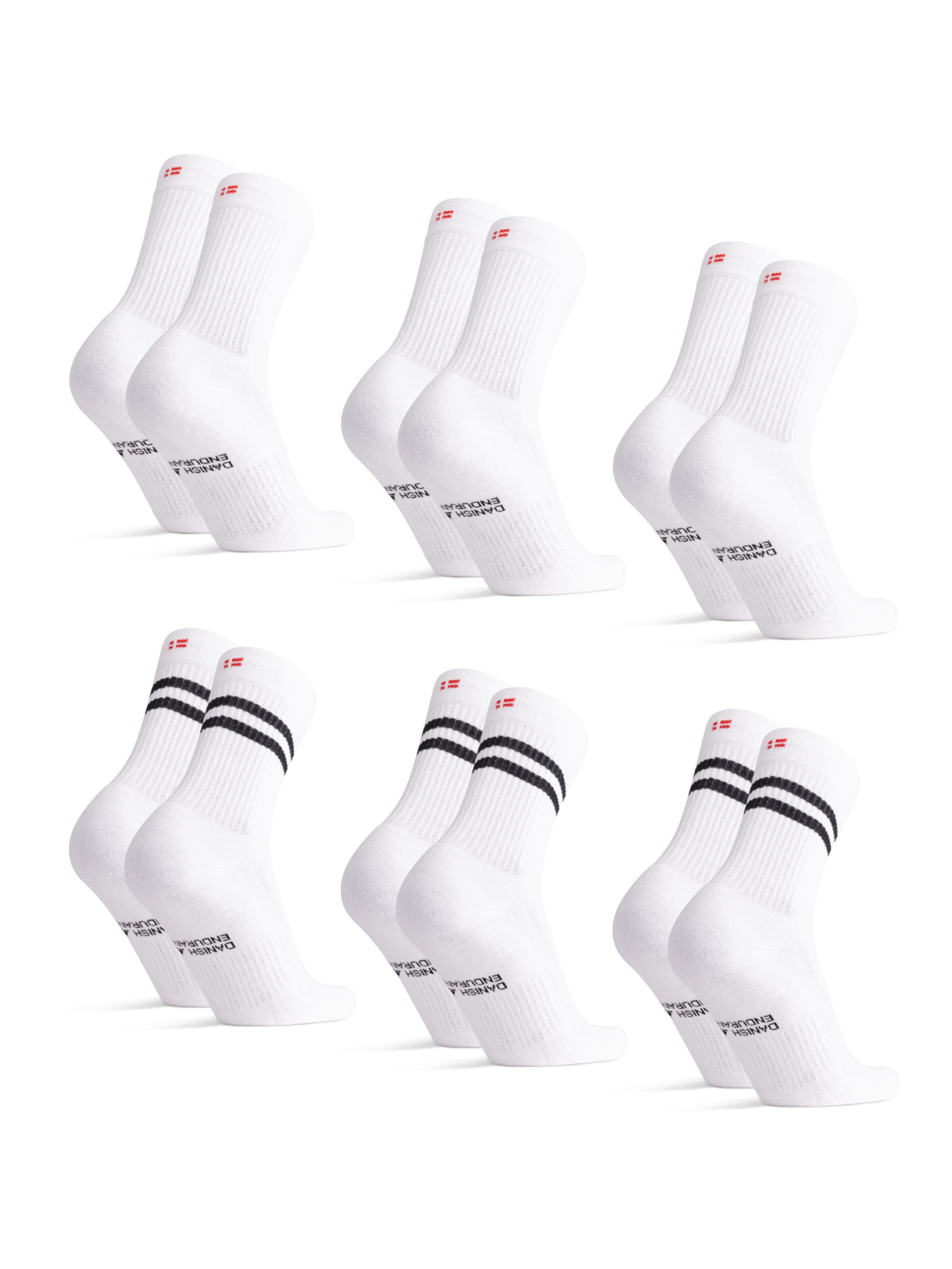 DANISH ENDURANCE Sportsokken in Wit