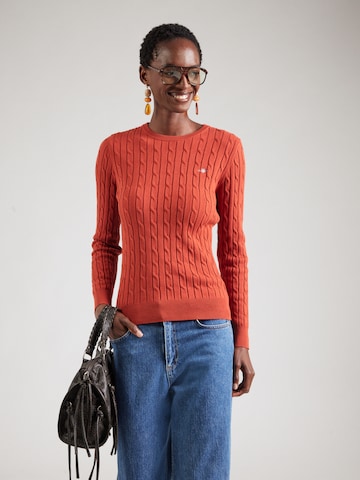 Pullover di GANT in rosso: frontale