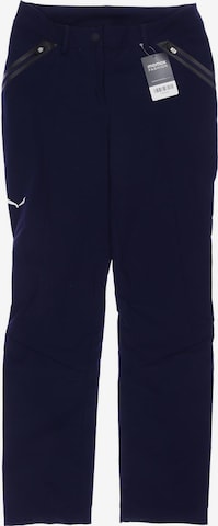 SALEWA Pants in XS in Blue: front