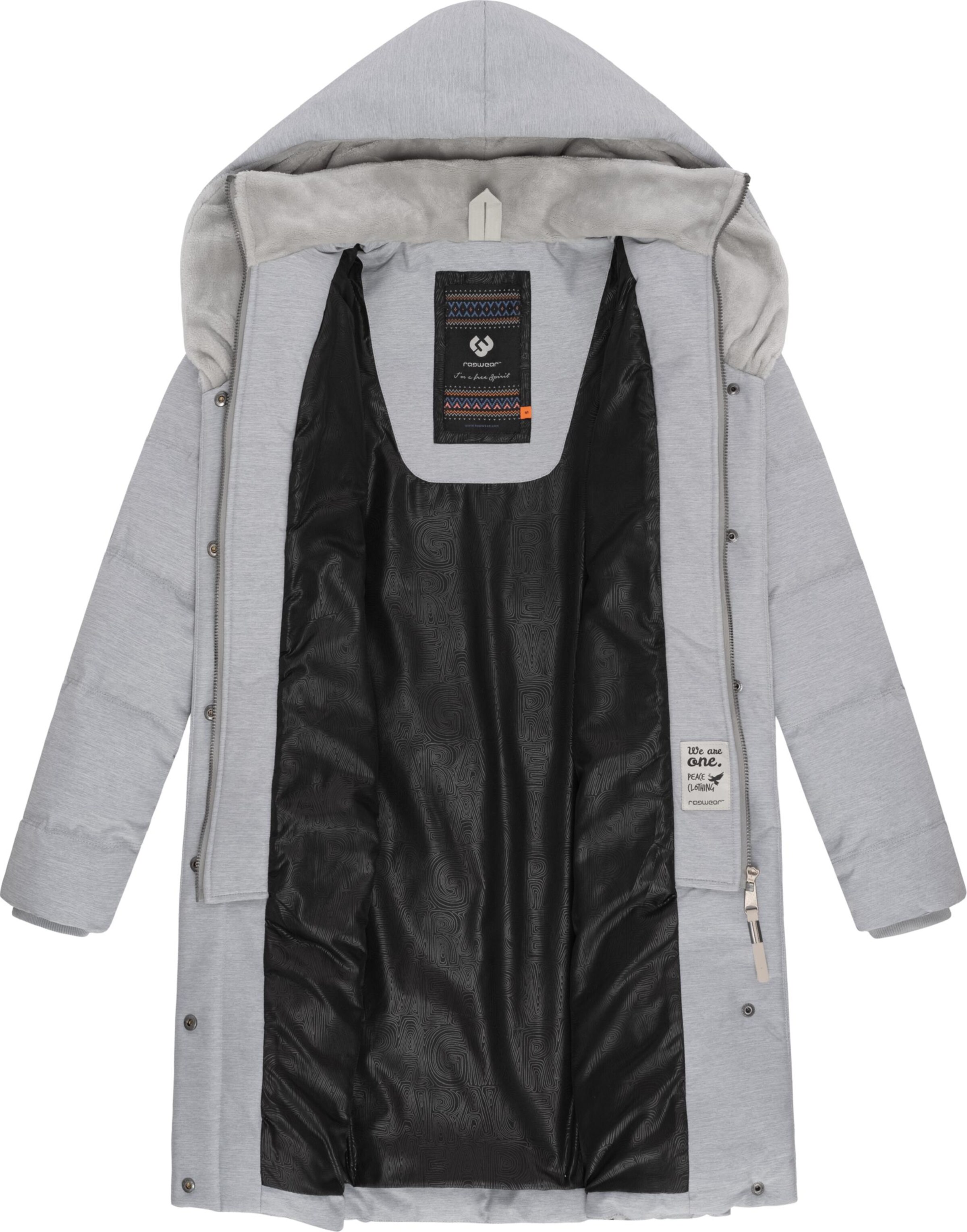 pelēks Ragwear Ziemas mētelis 'Natalka'