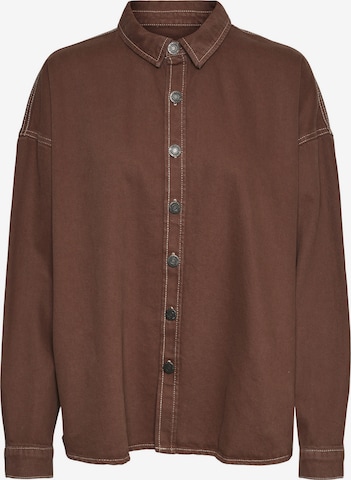Noisy may Blouse 'Matilda' in Brown: front