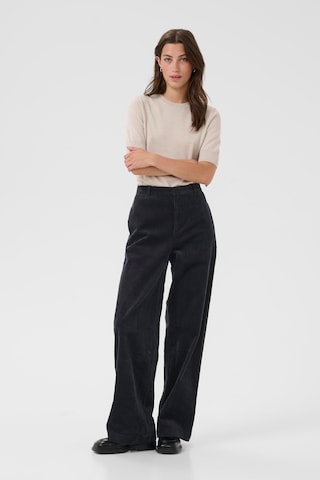 Wide Leg Pantalon 'Clarisse' Part Two en noir