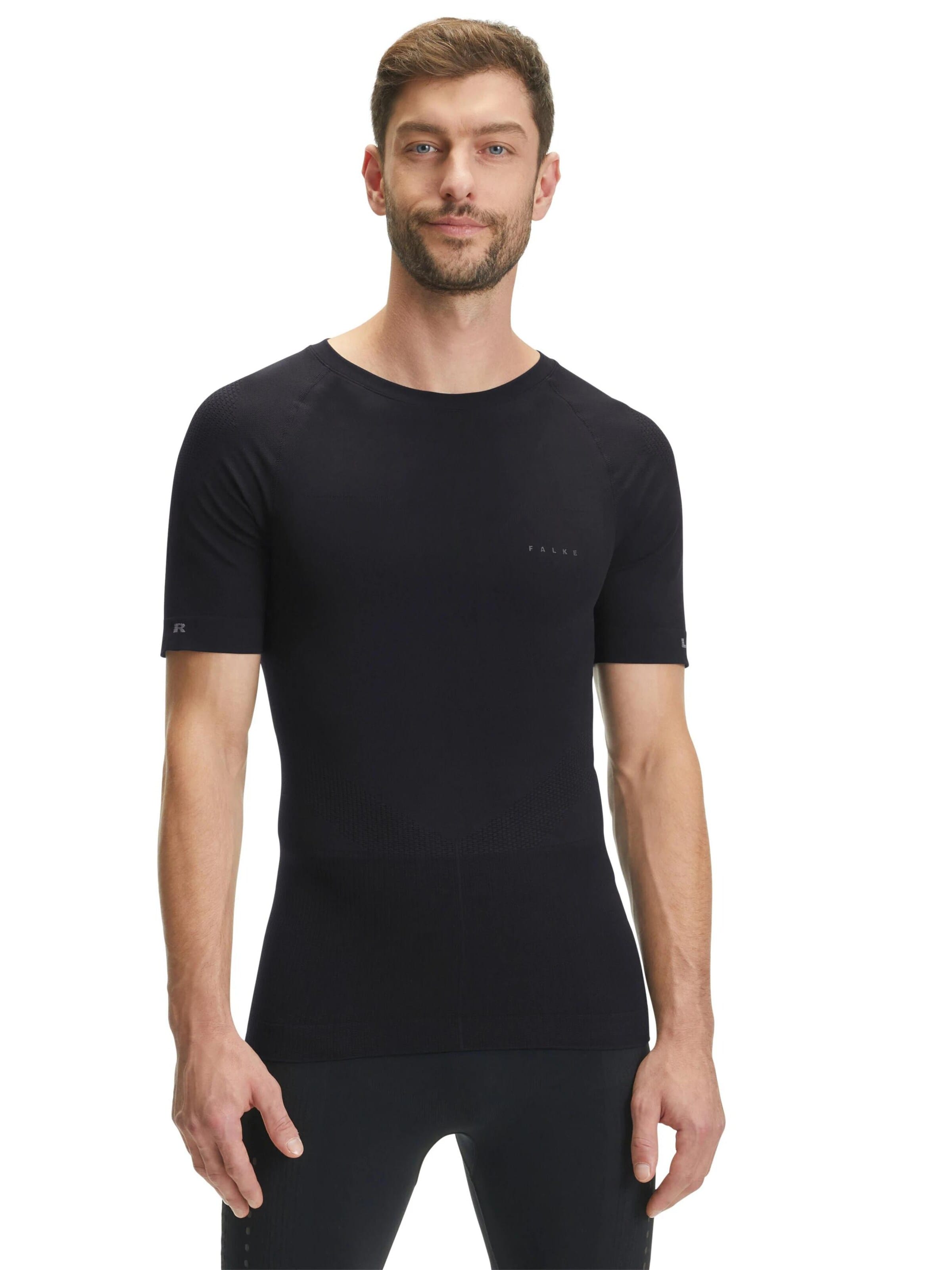 FALKE Performance Shirt 'Impulse Running' in S/Regular in Black, Item view