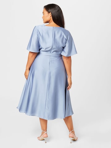 SWING Curve Cocktail dress in Blue