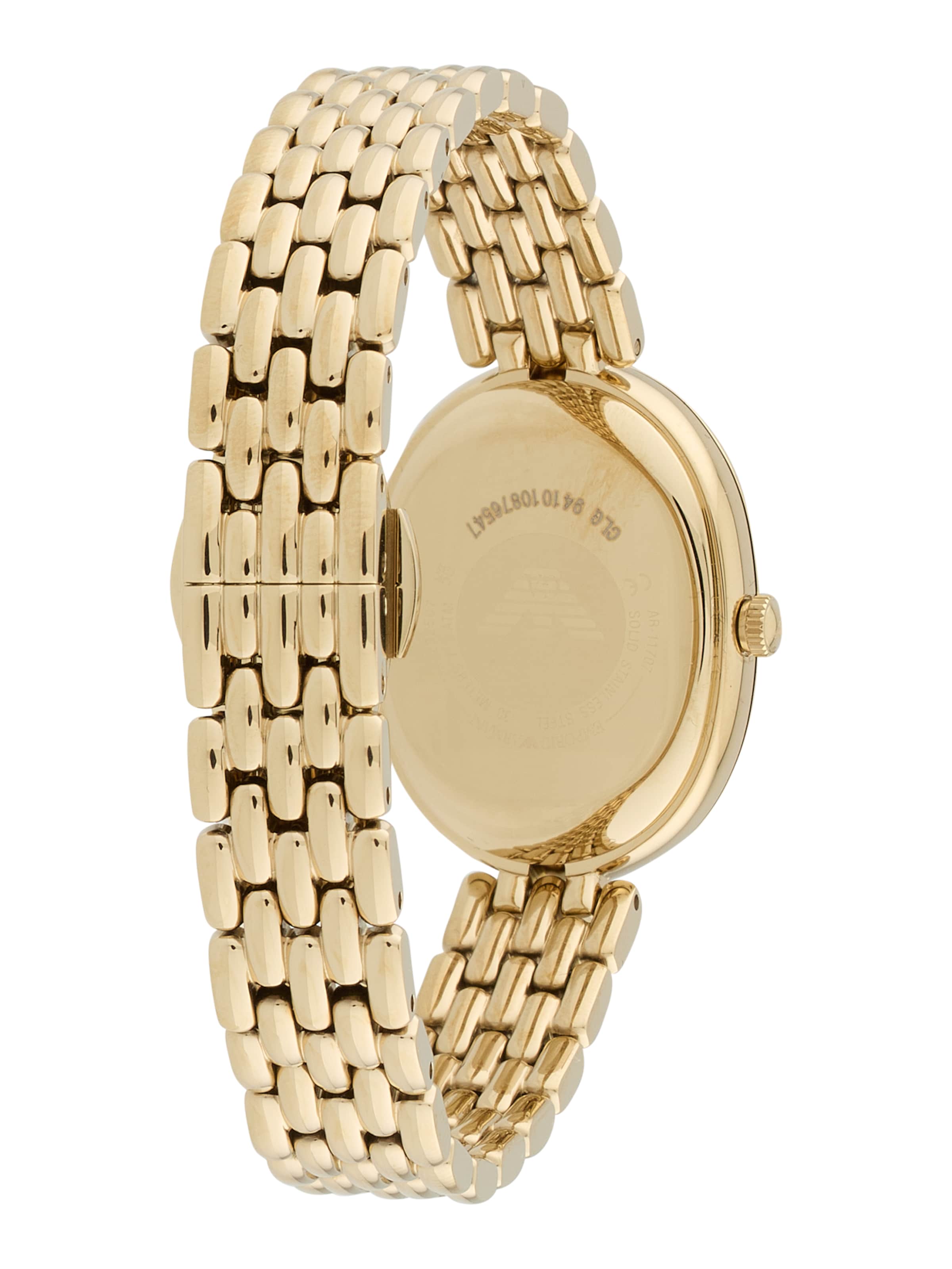 Ceas analogic de la Emporio Armani pe auriu