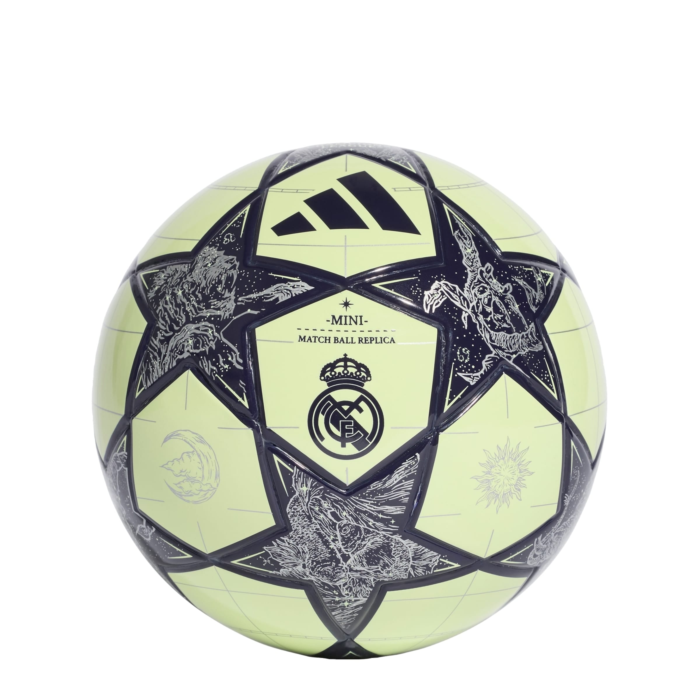 Balle 'UCL Real Madrid' ADIDAS PERFORMANCE en vert : devant