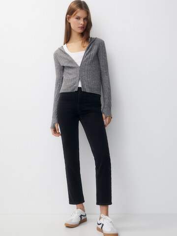 Regular Jeans de la Pull&Bear pe negru