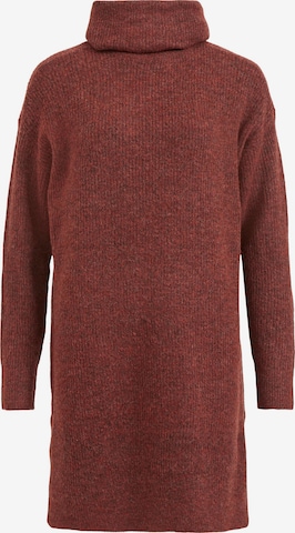 VILA Sweter 'Cilia' w kolorze czerwony: przód