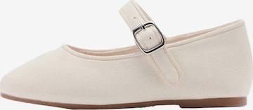 MANGO KIDS Ballerina 'INESB' värissä valkoinen: etupuoli