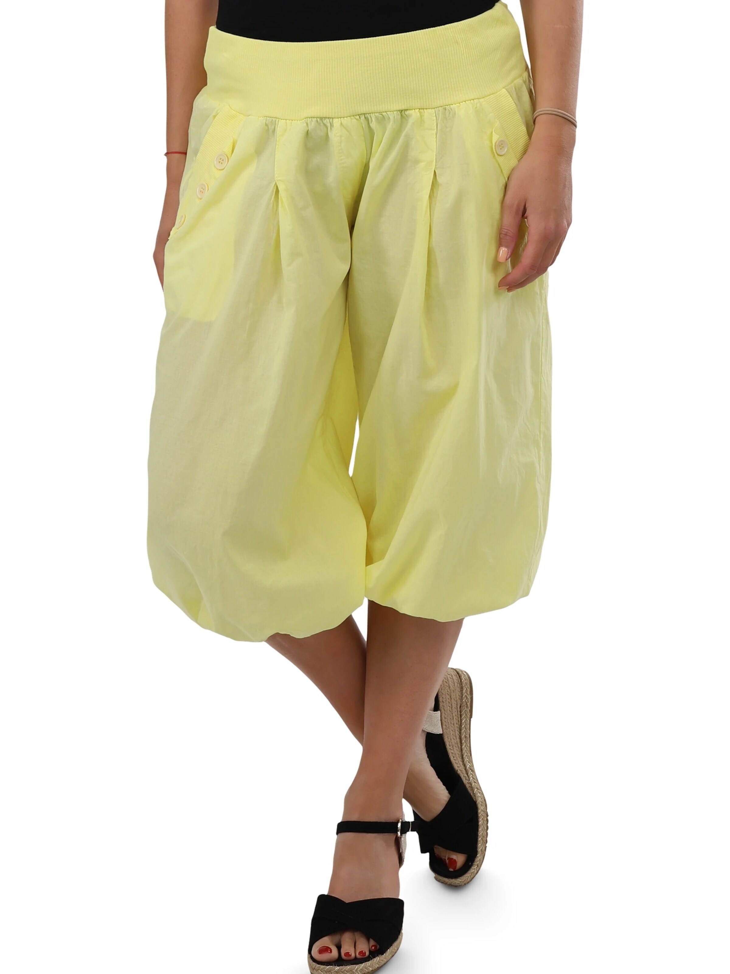 malito more than fashion Loose fit Harem Pants in Yellow