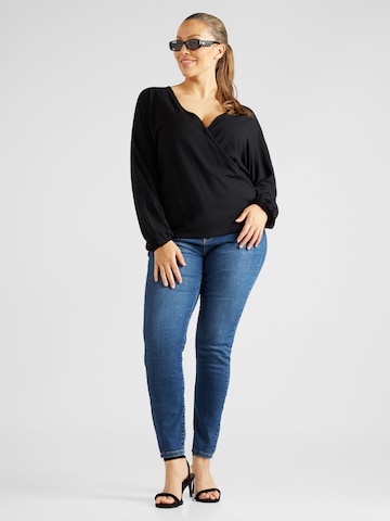 ABOUT YOU Curvy Shirts 'Lieven' in Schwarz