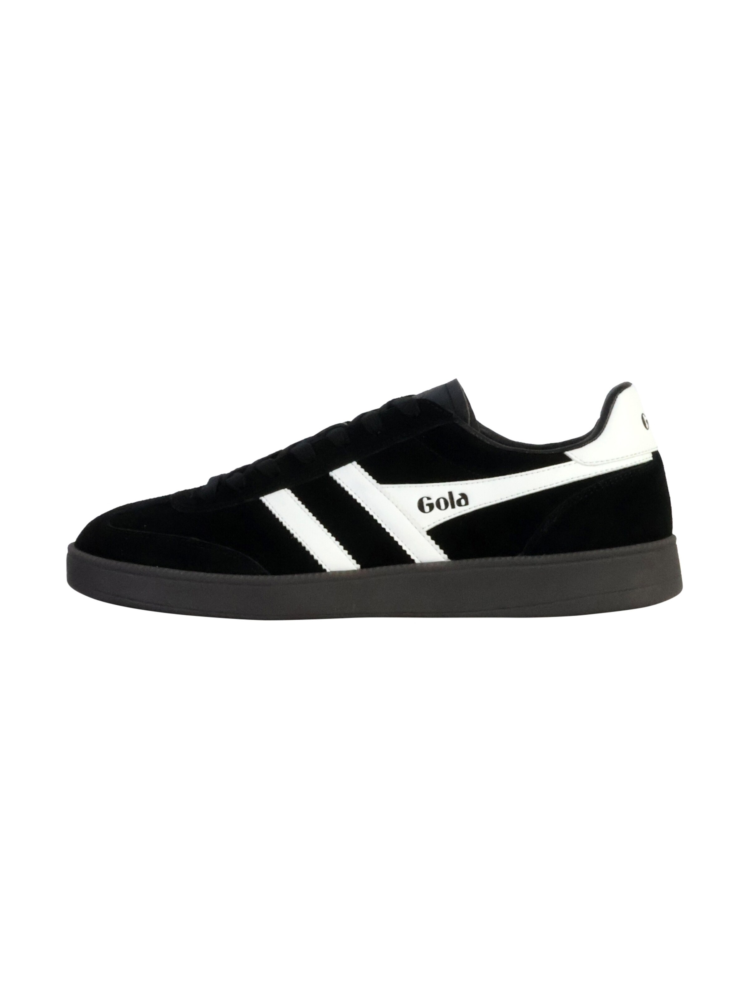 Gola Buty sportowe sznurowane w kolorze czarny: przód