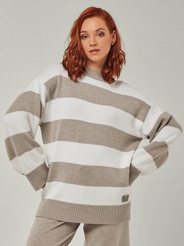 Abito da casa 'LOUNGEWEAR SET  - Pullover Felia & Pants Frida' di YOU LOOK PERFECT in grigio