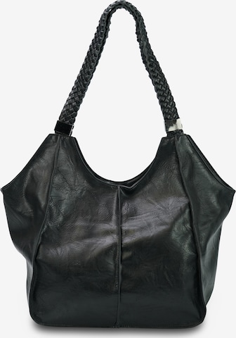 HARPA Handbag in Black: front