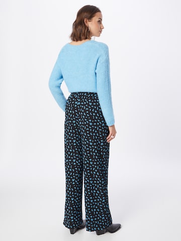 PIECES Loose fit Pants 'Anemone' in Blue