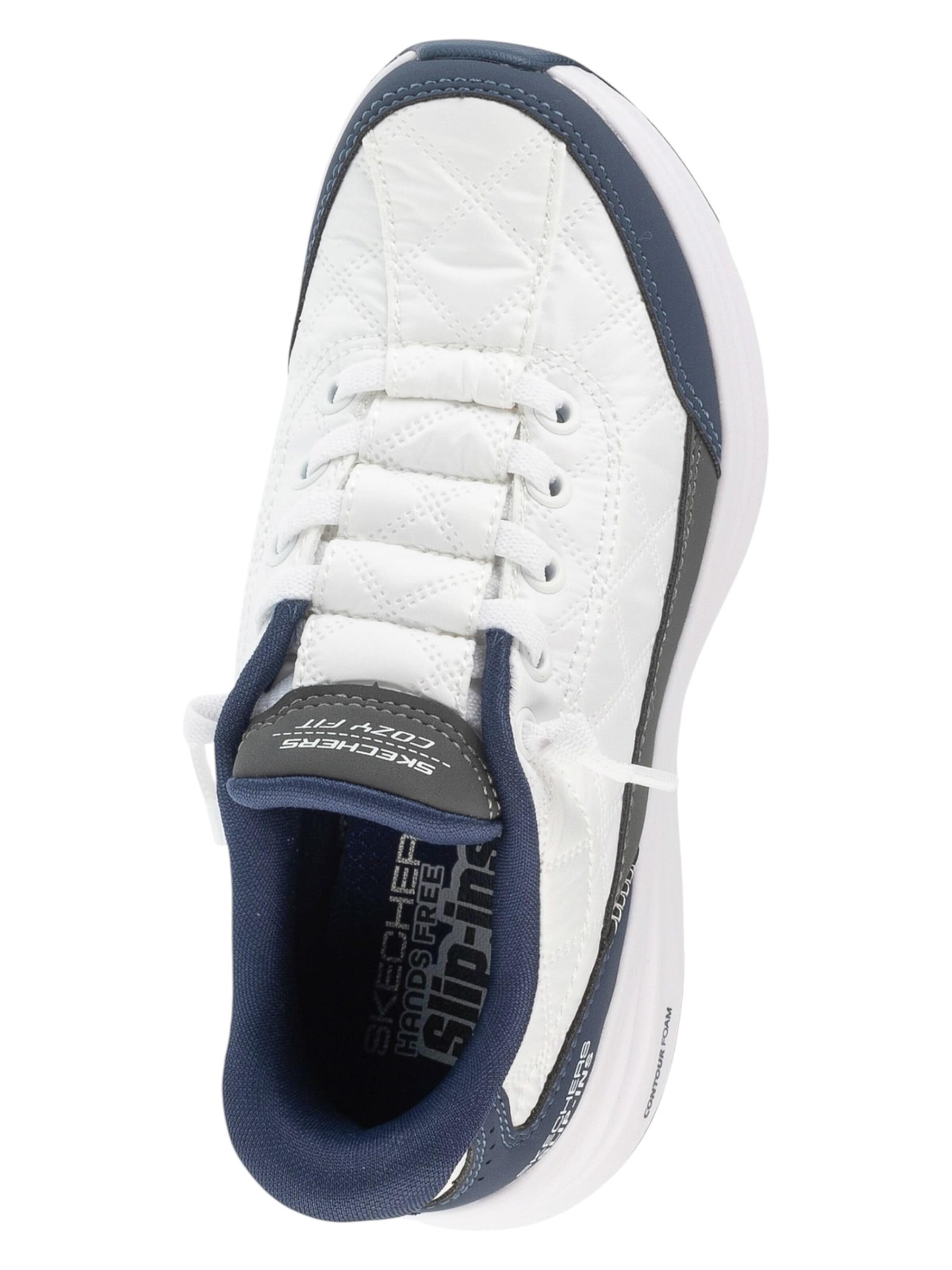 Baskets 'Skechers Slip-ins Contour Foam - Cozy Fit' SKECHERS en blanc