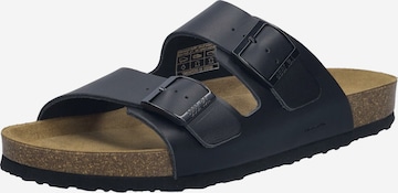 JOSEF SEIBEL Mules in Black: front