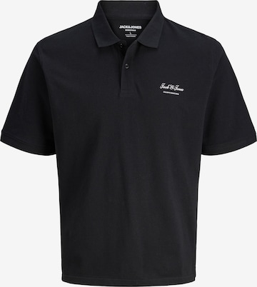 JACK & JONES - Camiseta en negro: frente