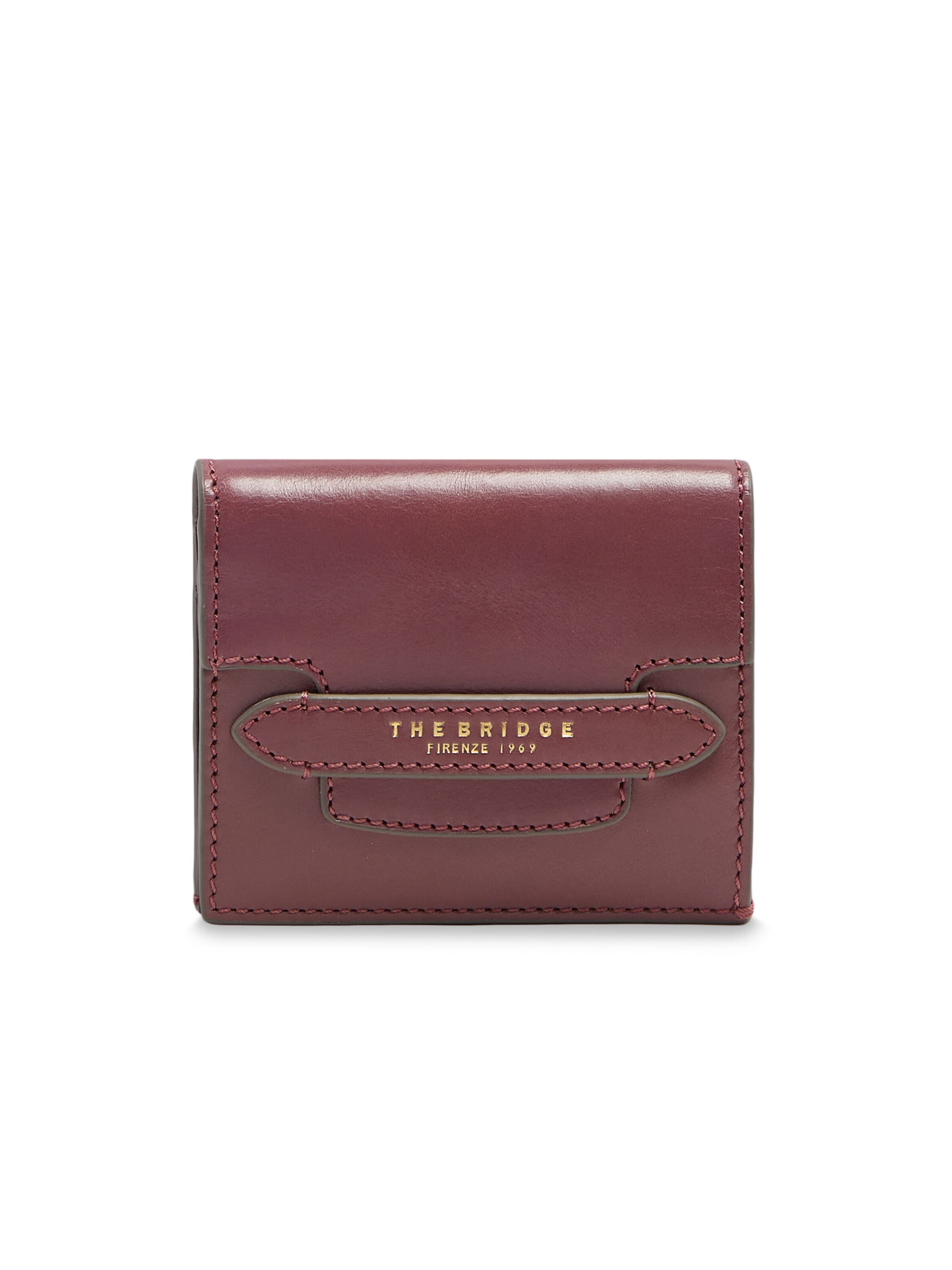 The Bridge Wallet in Pink: front