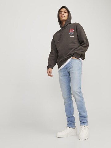 JACK & JONES - Slimfit Calças de ganga 'JJIGlenn' em azul