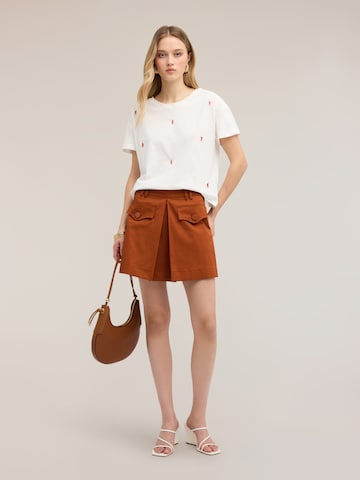 Wide Leg Pantalon MOTIVI en orange