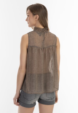 DreiMaster Vintage Blouse in Brown