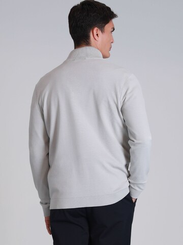 Vestes en maille Lufian en gris