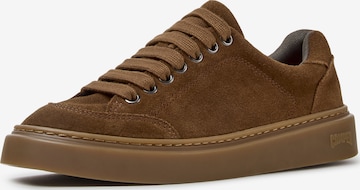 CAMPER Platform trainers 'Runner Twentyfive' in Brown: front