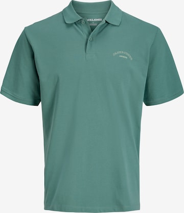 T-Shirt 'JJCOLLEGE' Jack & Jones Plus en bleu : devant