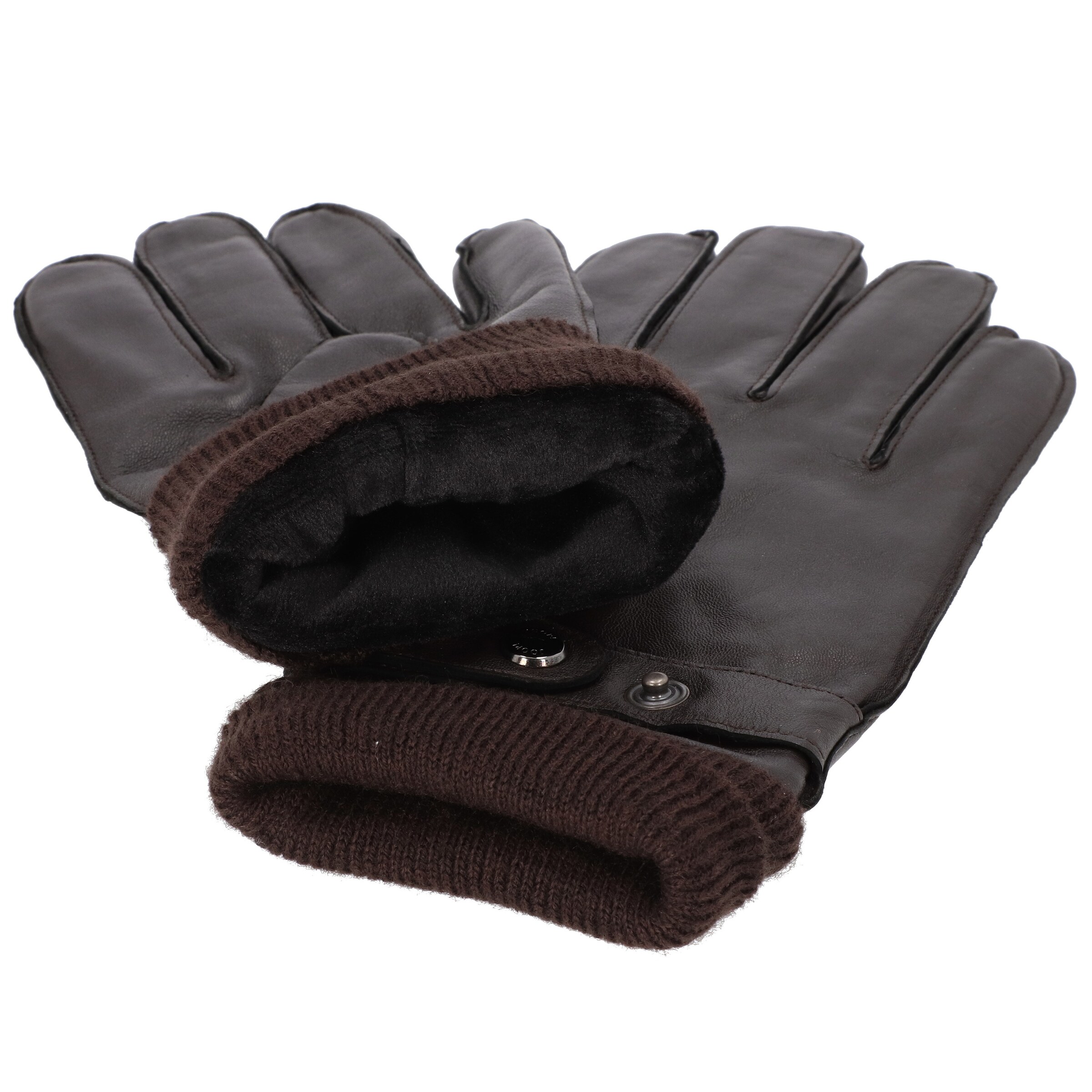 JOOP! Full Finger Gloves in Brown