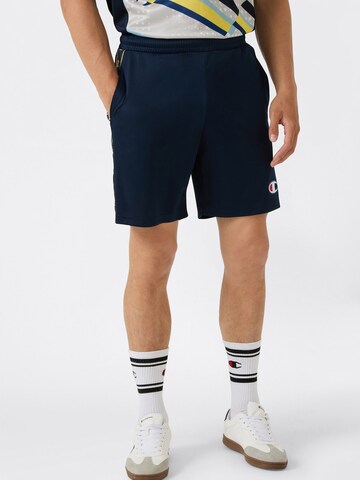 Champion Authentic Athletic Apparel tavaline Püksid, värv sinine: eest vaates