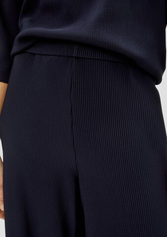s.Oliver Wide leg Broek in Blauw
