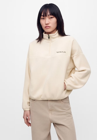 NAPAPIJRI - Jersey 'T-AKSU' en beige