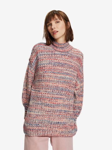 ESPRIT Oversized Sweater in Red: front