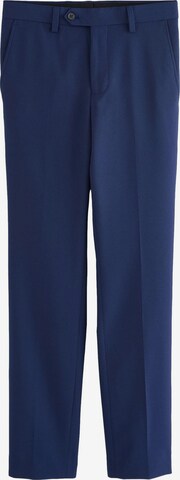 Pantaloni cu dungă de la Next pe albastru: față