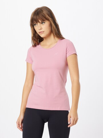 4F Performance Shirt in Pink: front