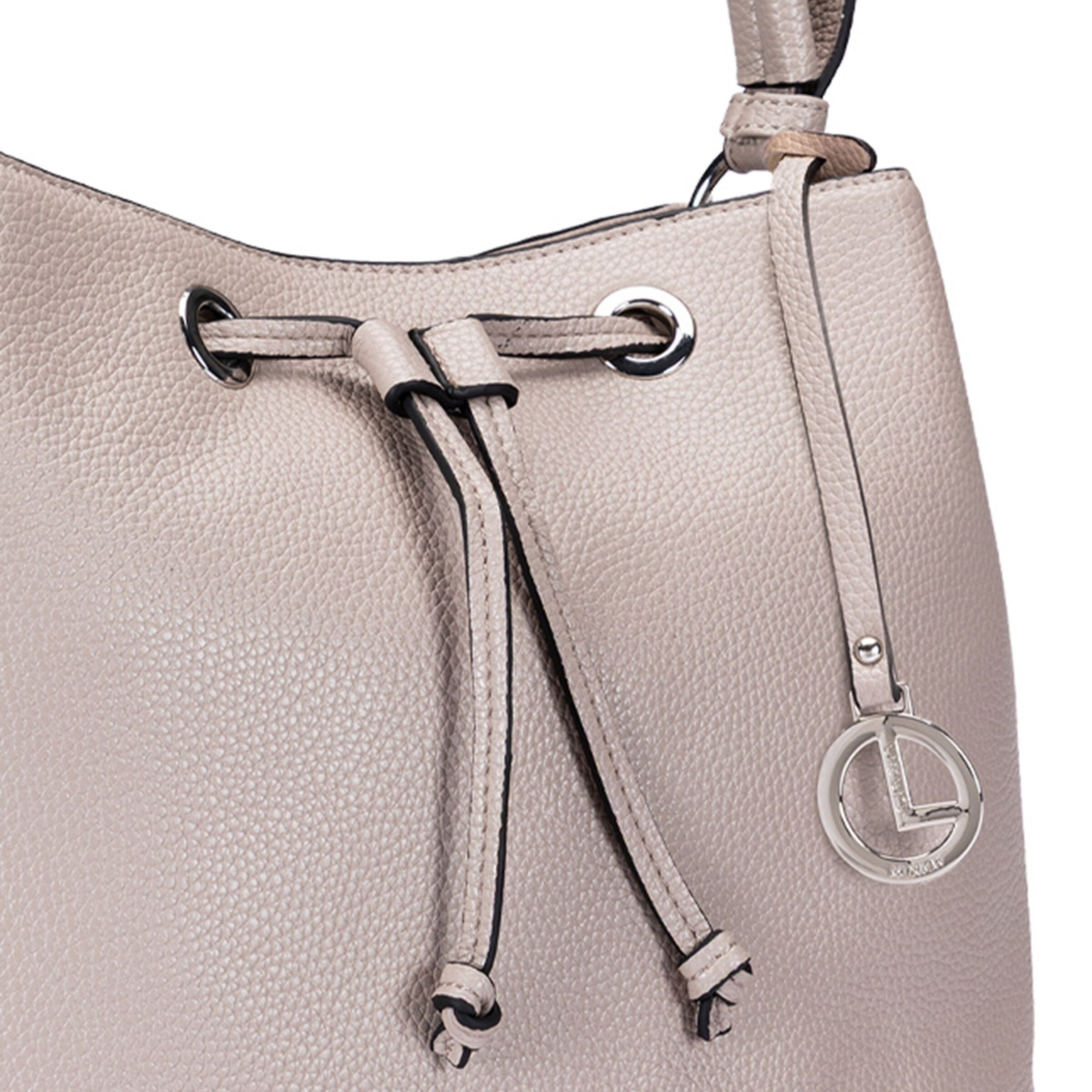 L.CREDI Pouch 'Ebony' in Grey